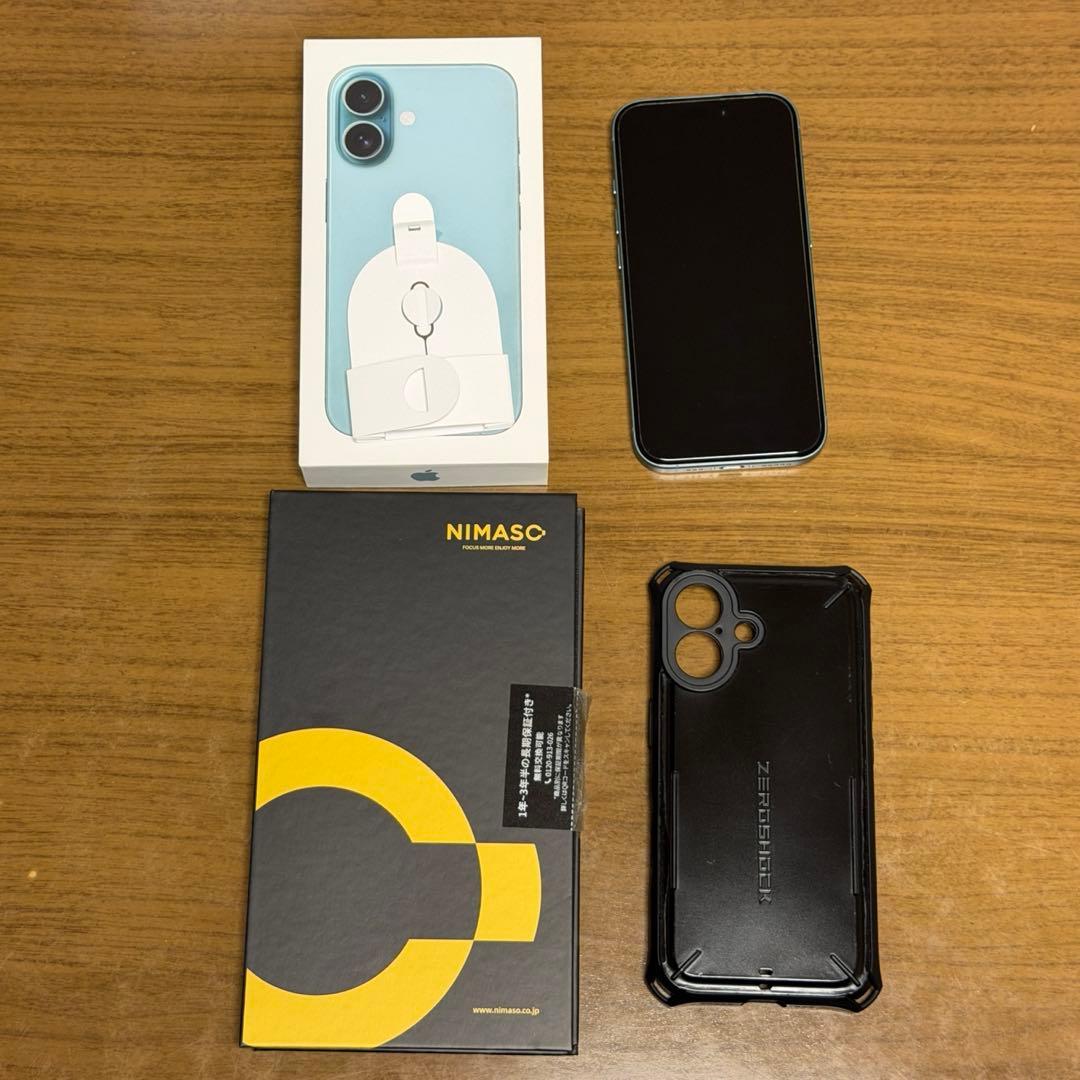 y*a様 iPhone16 256GB ティール SIMフリー【限定保証2026