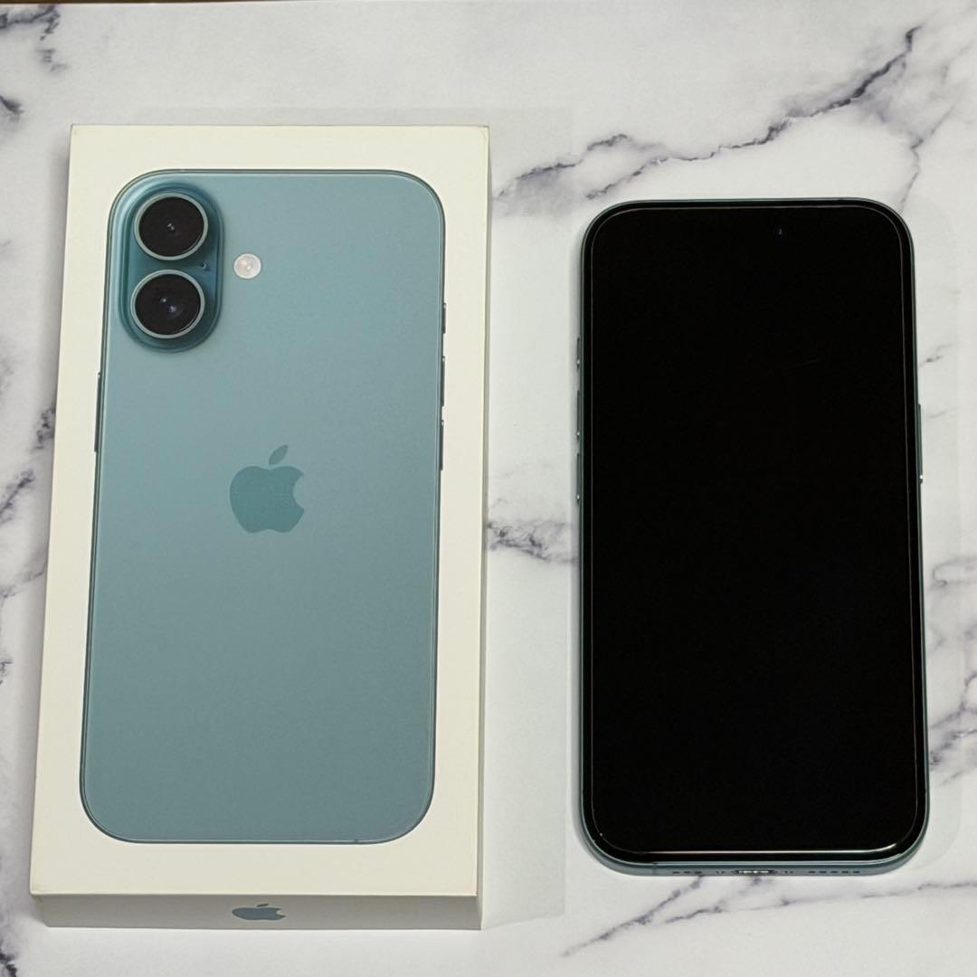 y*a様 iPhone16 256GB ティール SIMフリー【限定保証2026