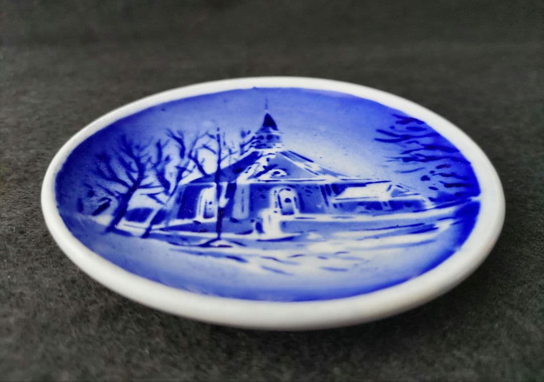 アルミニア釜 ミニプレート 3枚セット ヴィンテージ ロイヤルコペンハーゲン