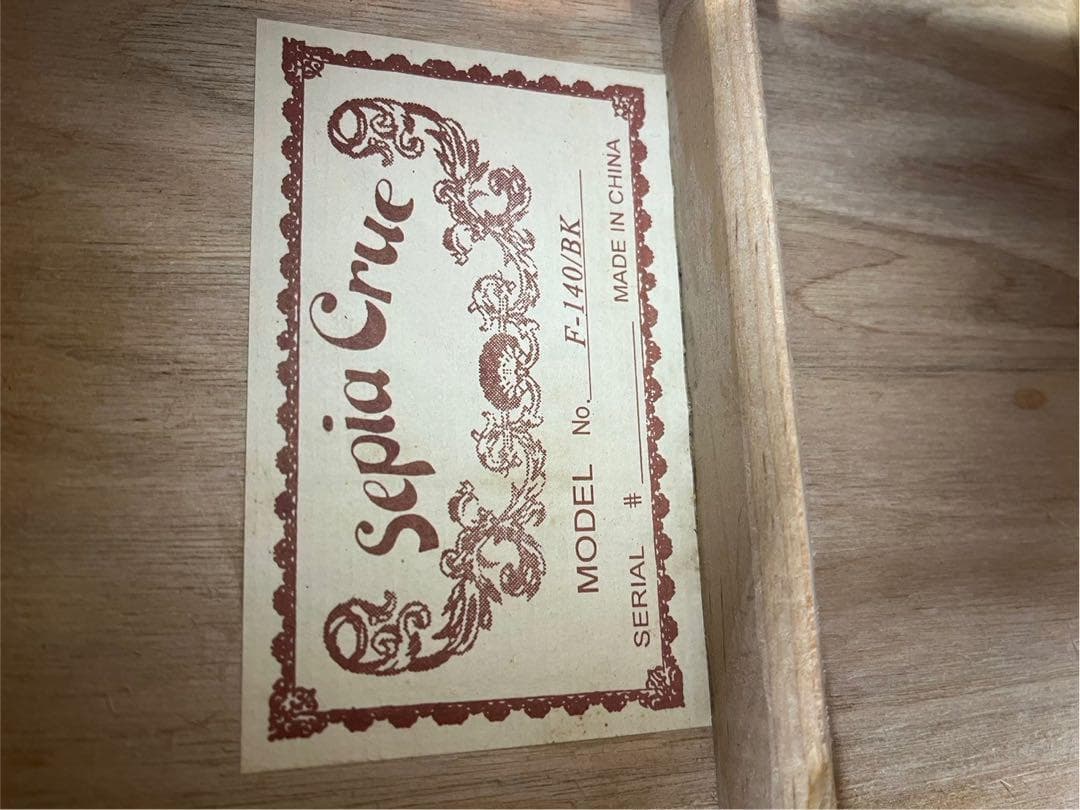 セピアクルー　f140 BLK アコースティックギター