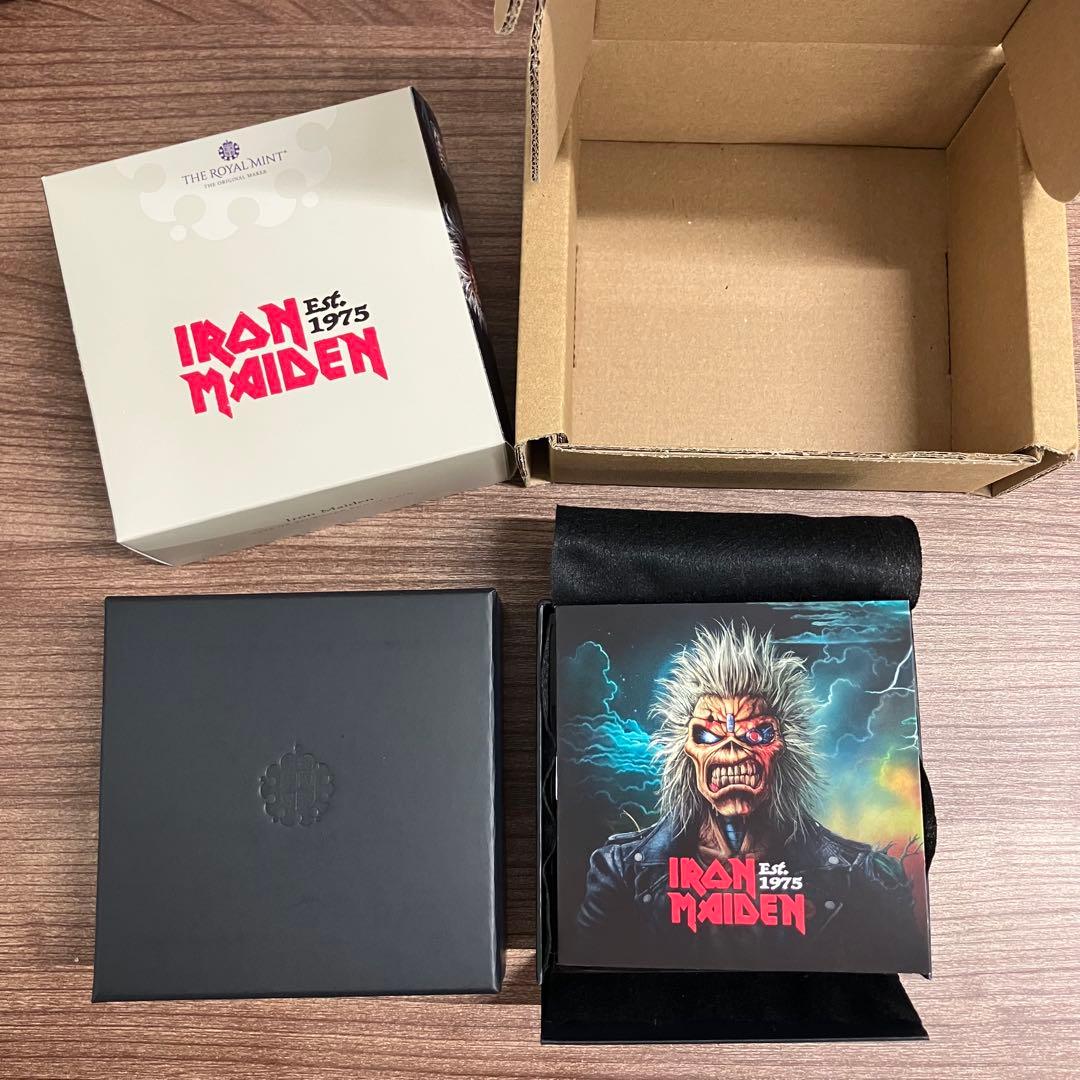 《激レア》アイアンメイデン 2025年 シルバー 銀貨 英国