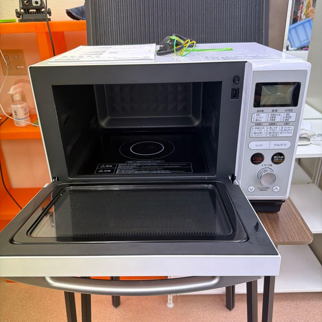 【美品】アイリスオーヤマ 電子レンジ