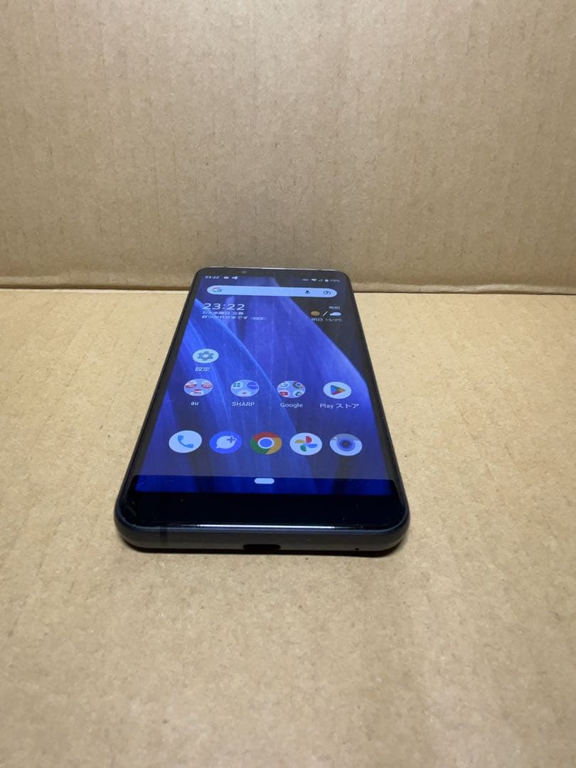 AQUOS sense3 basic SHV48 au ブラック 美品