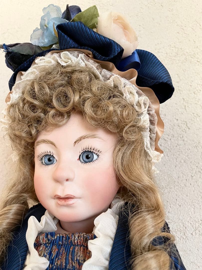 ビスクドール ハンドメイド 創作人形 アンティーク フランス人形 ヴィクトリアン