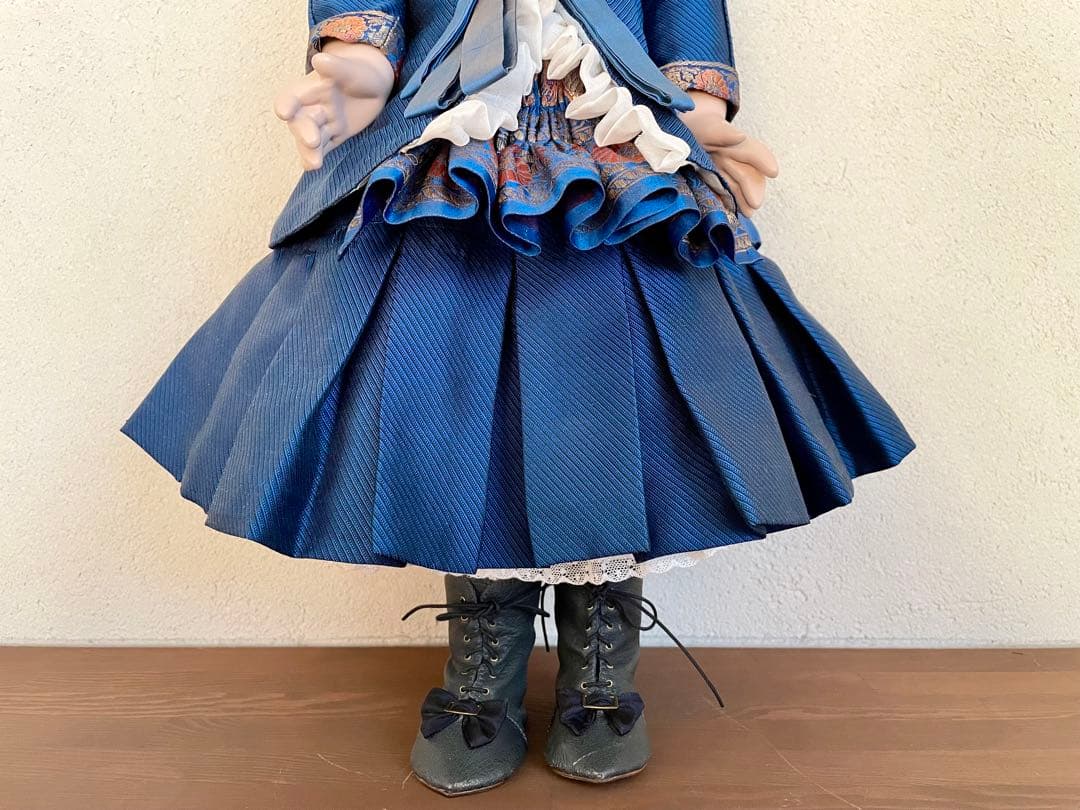 ビスクドール ハンドメイド 創作人形 アンティーク フランス人形 ヴィクトリアン