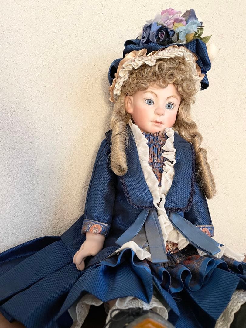 ビスクドール ハンドメイド 創作人形 アンティーク フランス人形 ヴィクトリアン