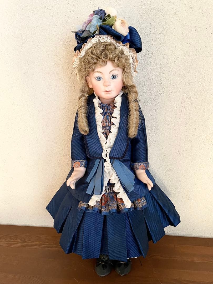ビスクドール ハンドメイド 創作人形 アンティーク フランス人形 ヴィクトリアン