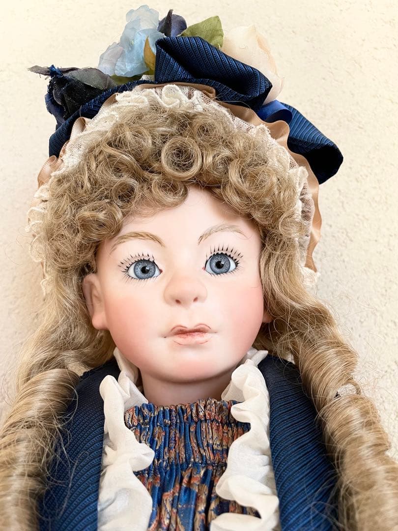 ビスクドール ハンドメイド 創作人形 アンティーク フランス人形 ヴィクトリアン