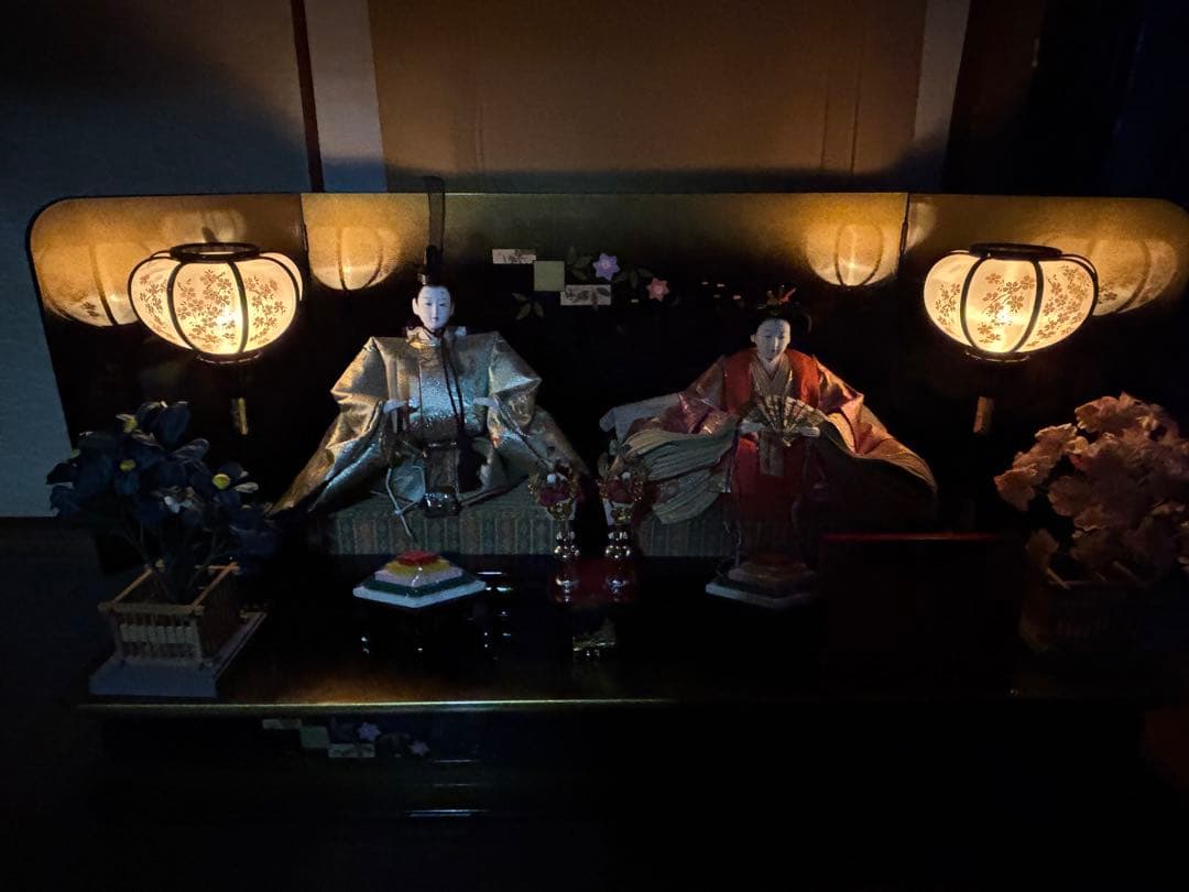 【※ルナ※】【良縁】高級ひな人形セット 親王飾り 名作 百景 十二単