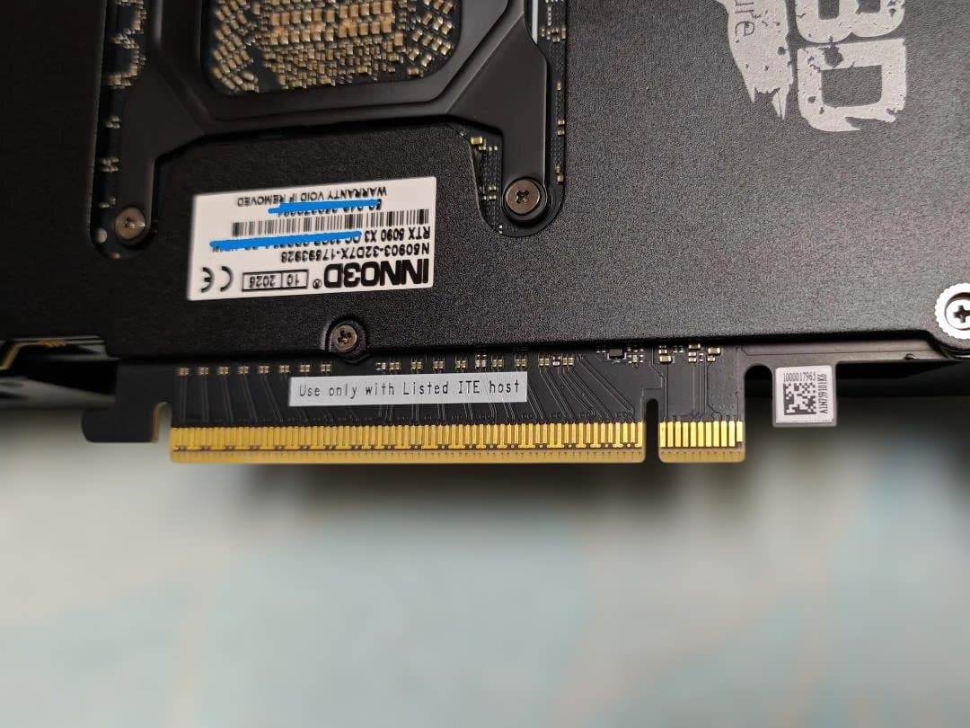 【極美品/ELSA直販購入】INNO3D RTX 5090 32GB ※箱難あり