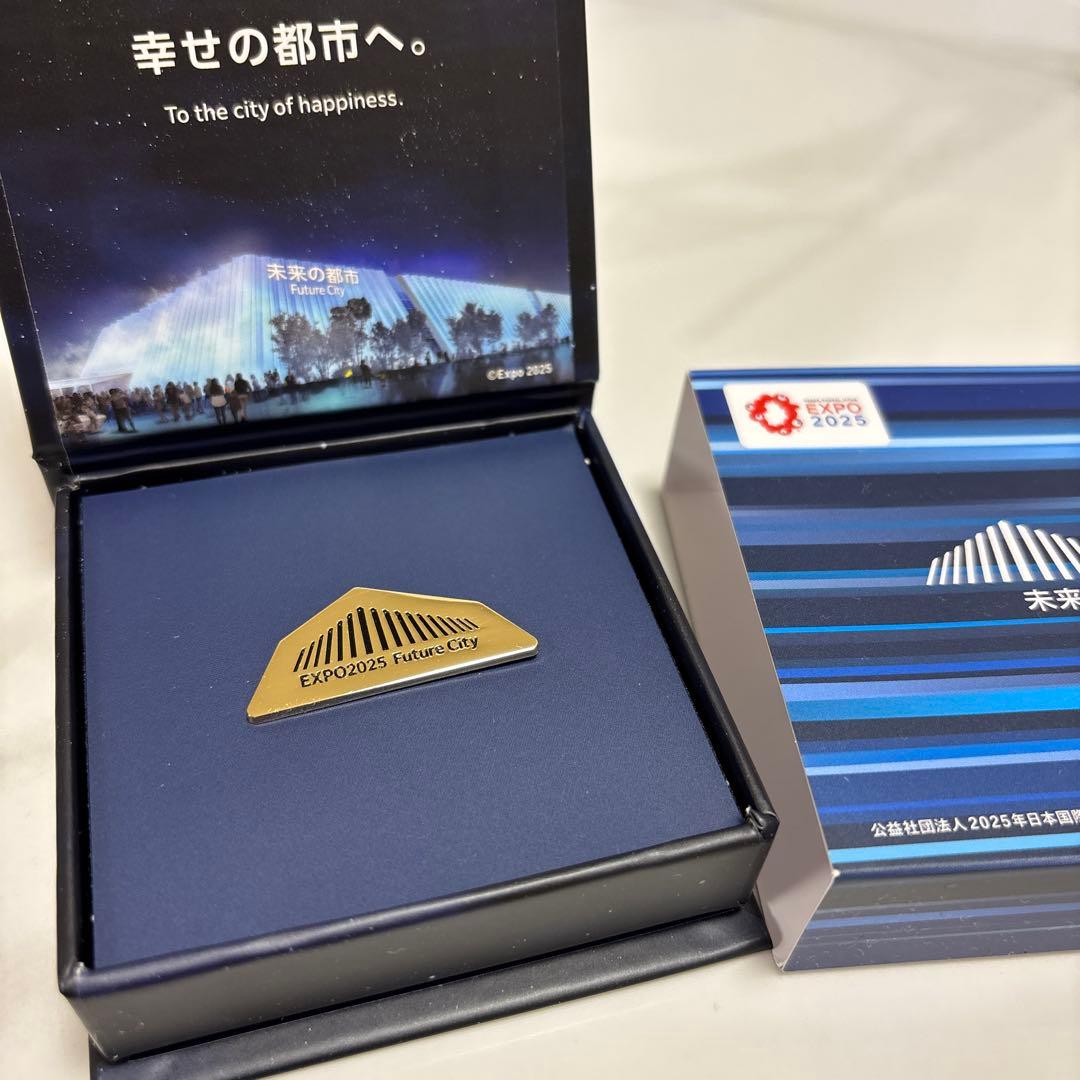 【非売品】未来の都市　大阪関西万博2025 ピンバッチ