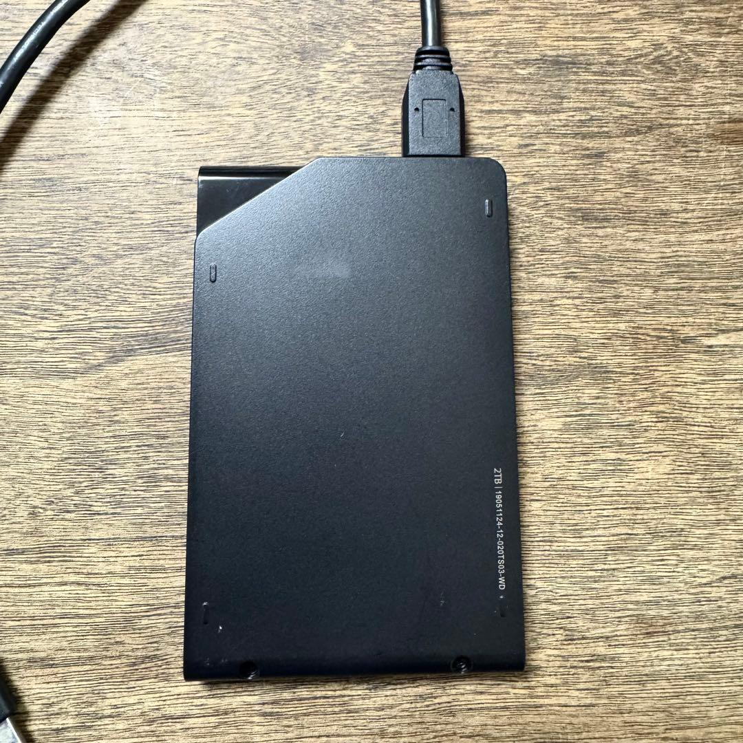 Sillcon Power ポータブルハードディスク 2TB