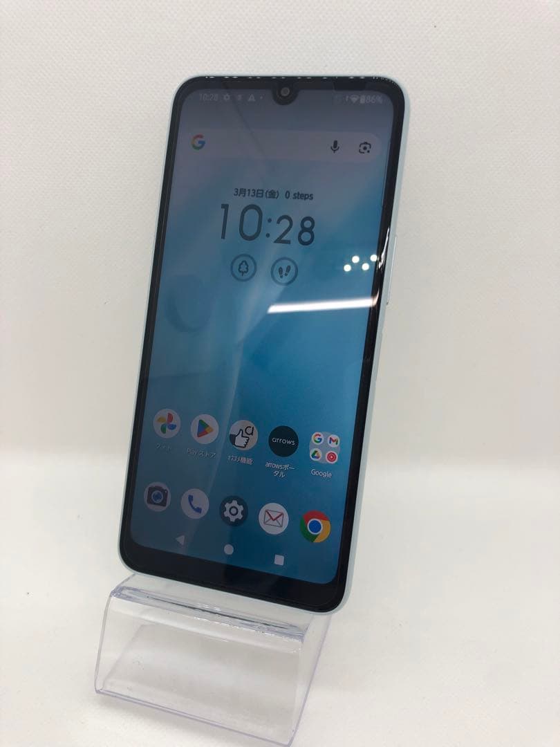 arrows We2スマートフォン ライトグレー