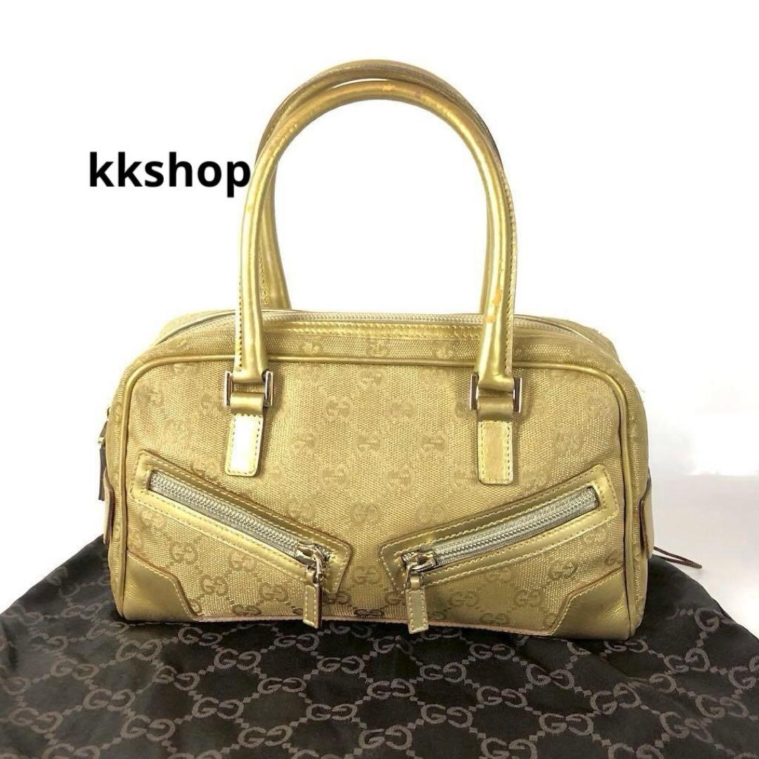 GUCCI グッチ GGキャンバス ミニボストンバッグ レディース ブランド