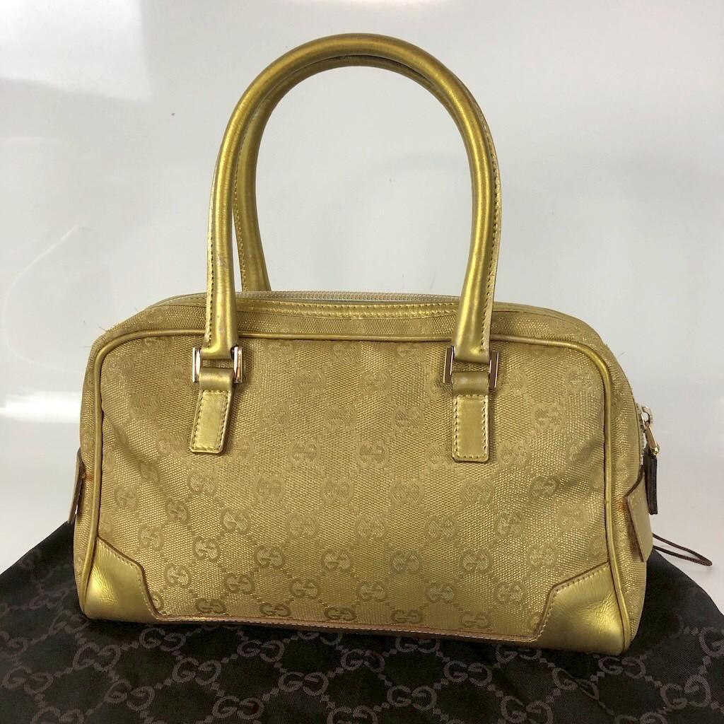 GUCCI グッチ GGキャンバス ミニボストンバッグ レディース ブランド