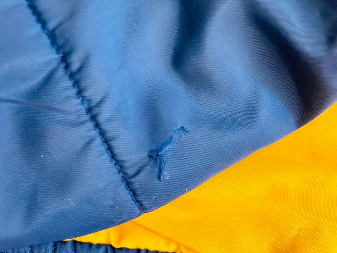 70’s★OCEAN PACIFIC★雪結晶タグ★紺✖️黄スノージャケットMレア物