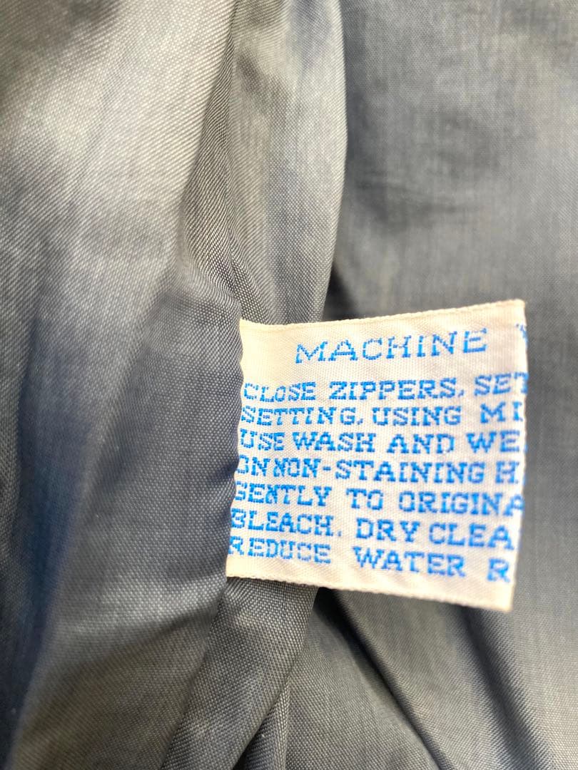 70’s★OCEAN PACIFIC★雪結晶タグ★紺✖️黄スノージャケットMレア物