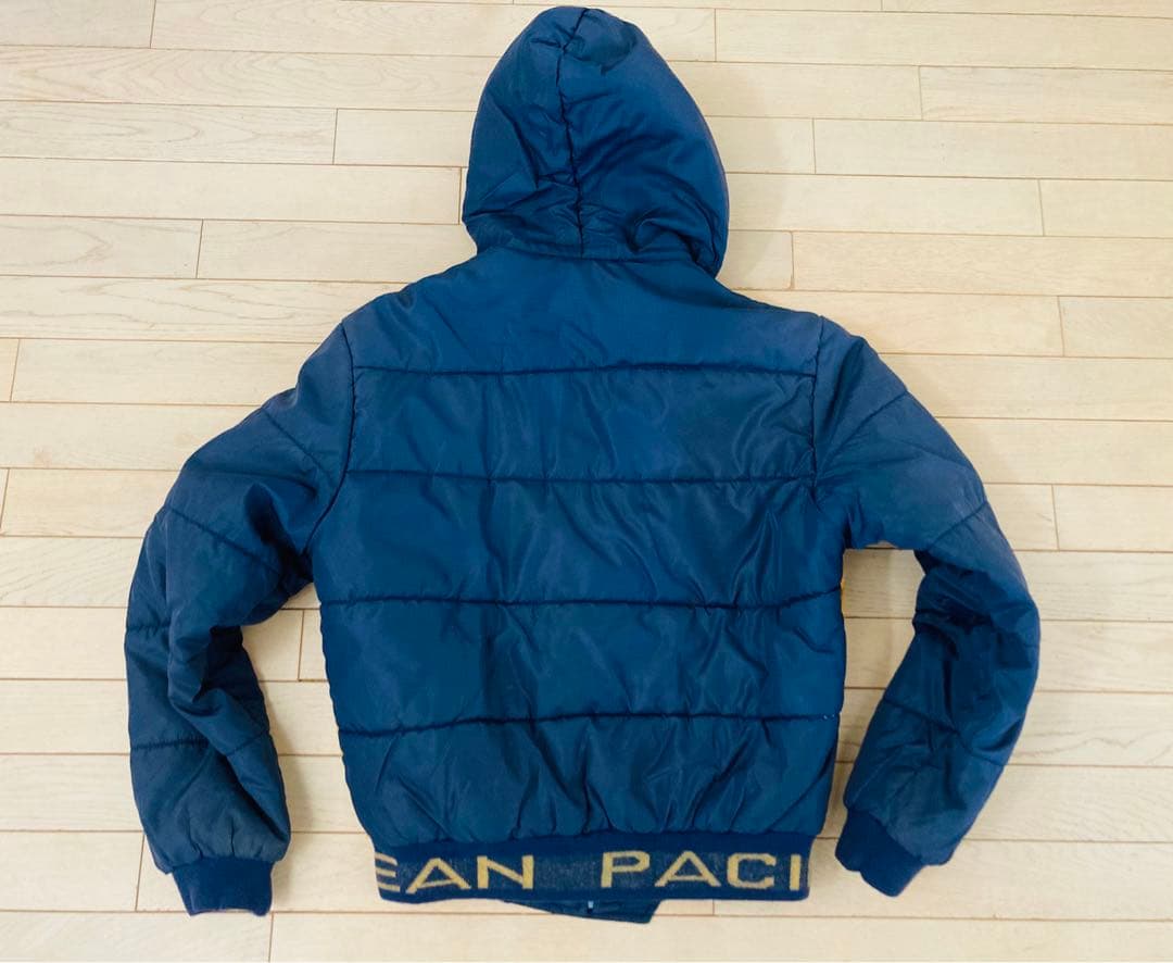 70’s★OCEAN PACIFIC★雪結晶タグ★紺✖️黄スノージャケットMレア物