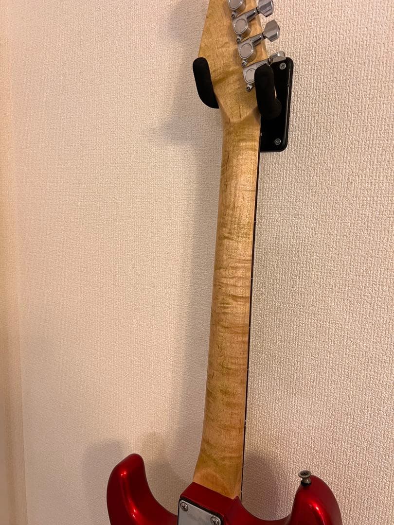 ストラトタイプ SSH虎杢 フレイムネック コイルタップ コンポーネント