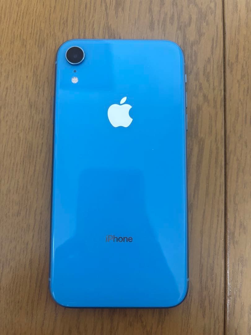 Apple iPhone XR ブルー 本体　128gb
