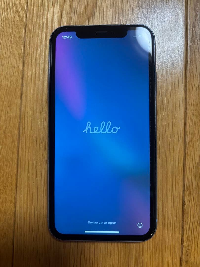 Apple iPhone XR ブルー 本体　128gb
