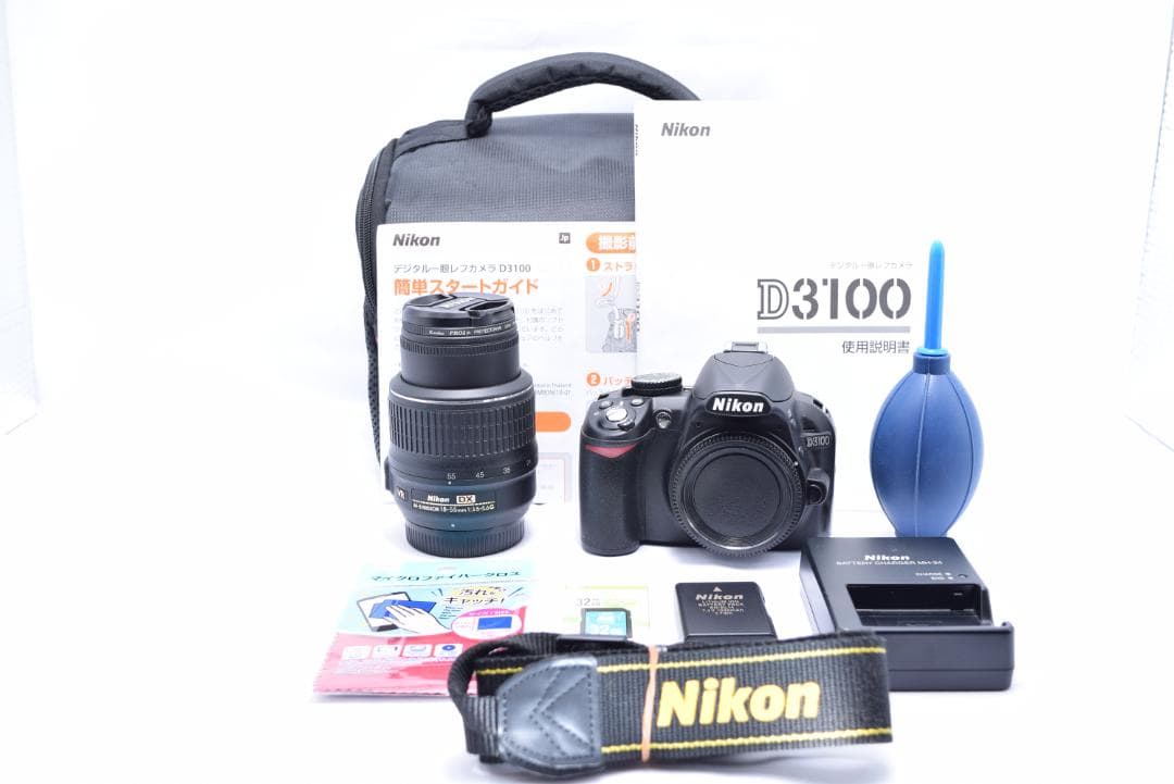 ②Nikon D3100 デジタル一眼レフ カメラ シャッター数1000回程度