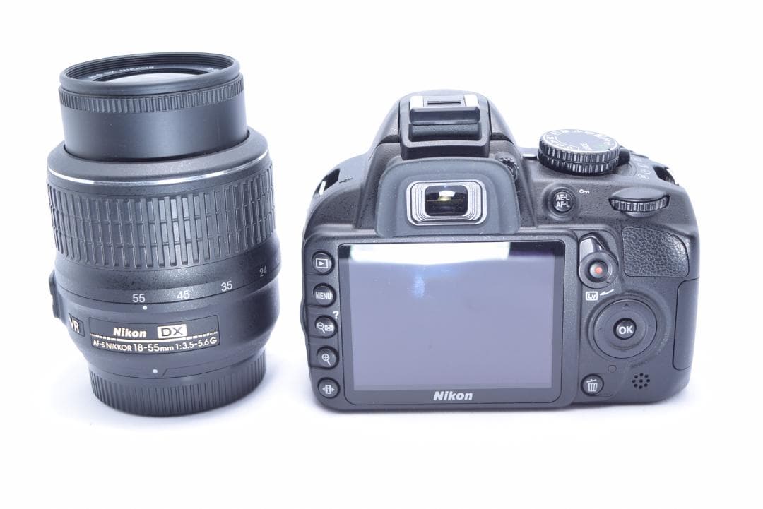 ②Nikon D3100 デジタル一眼レフ カメラ シャッター数1000回程度