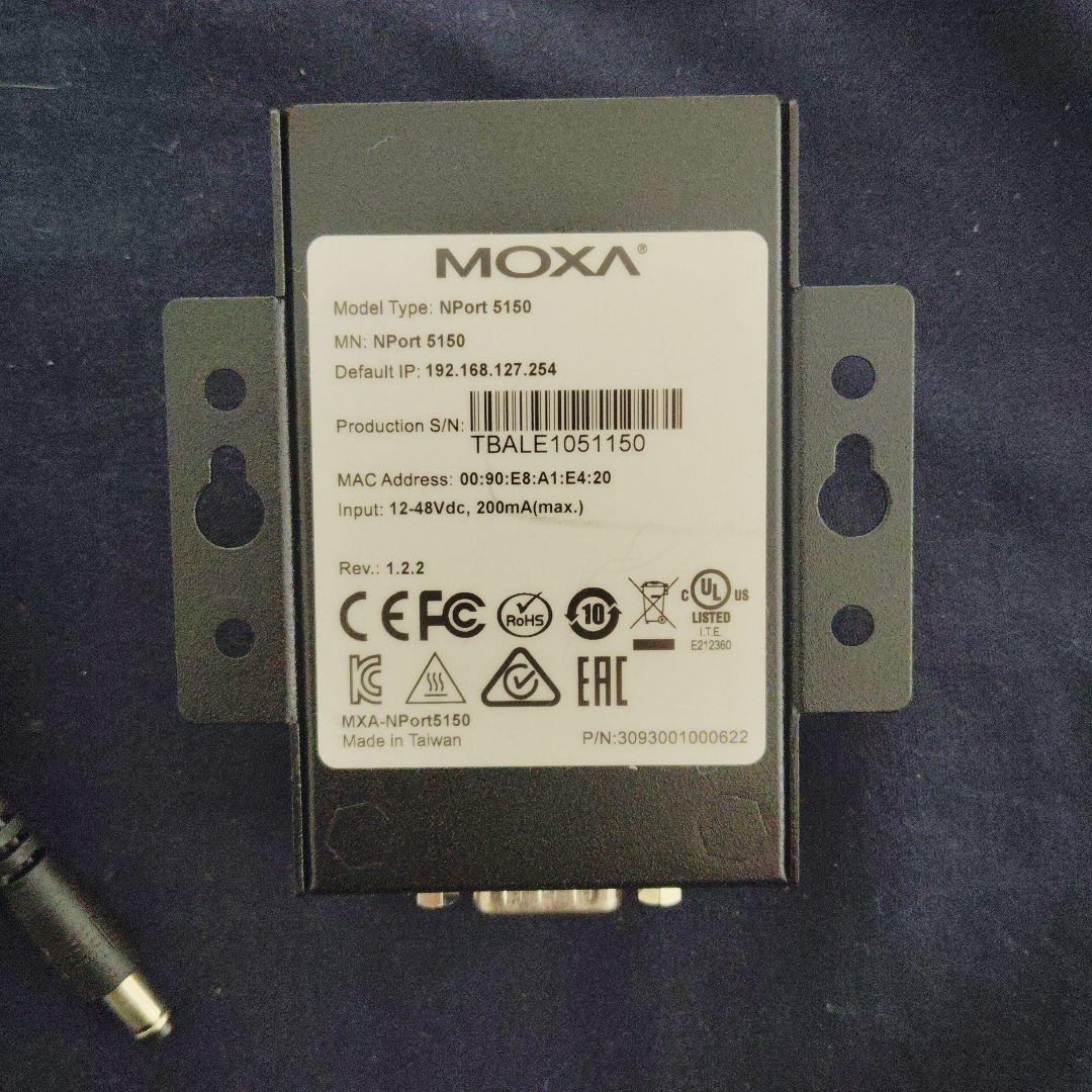Moxa NPort 5150 シリアルデバイスサーバー