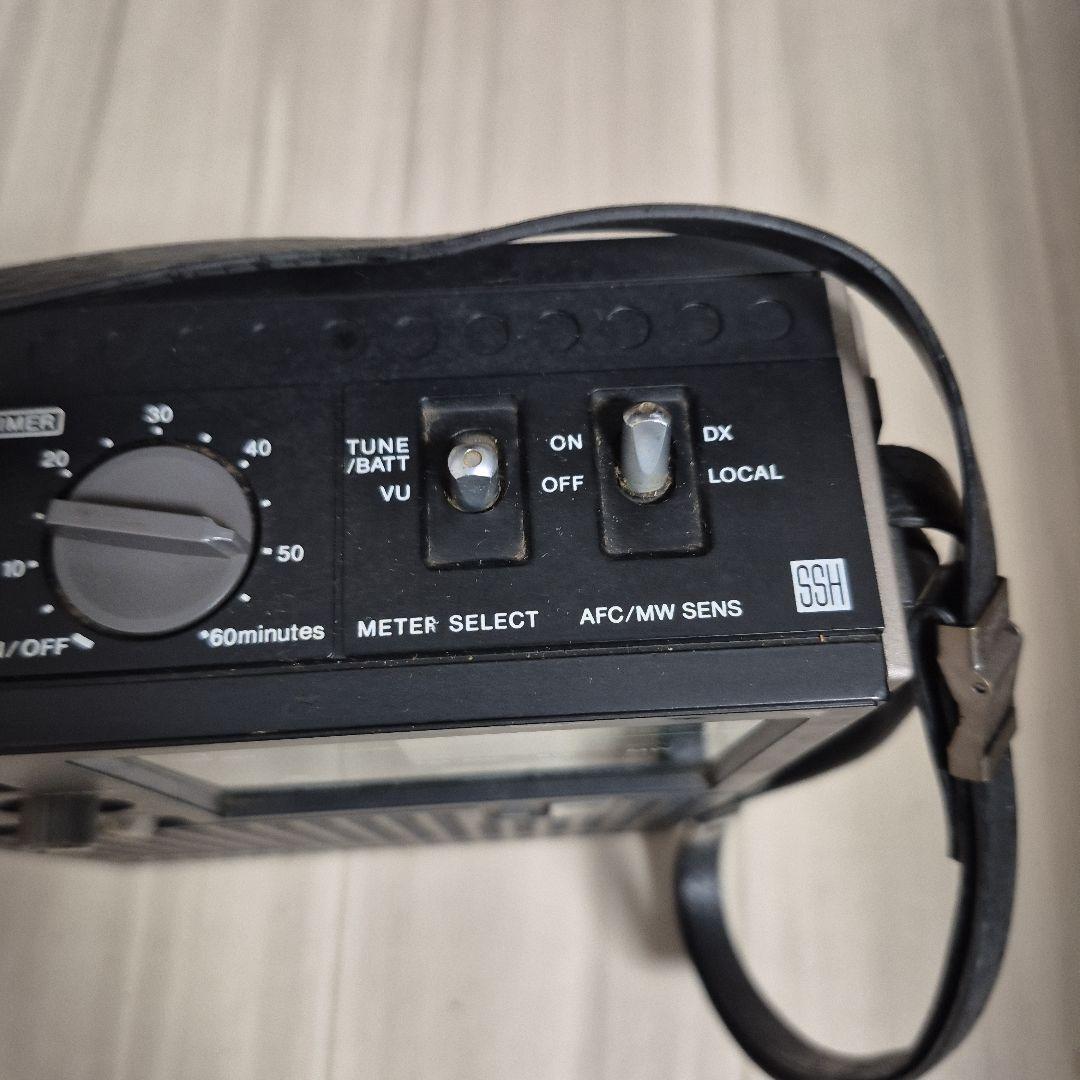 SONYスカイセンサー ICFー5500ーAMFM短波バント　RECEIVER