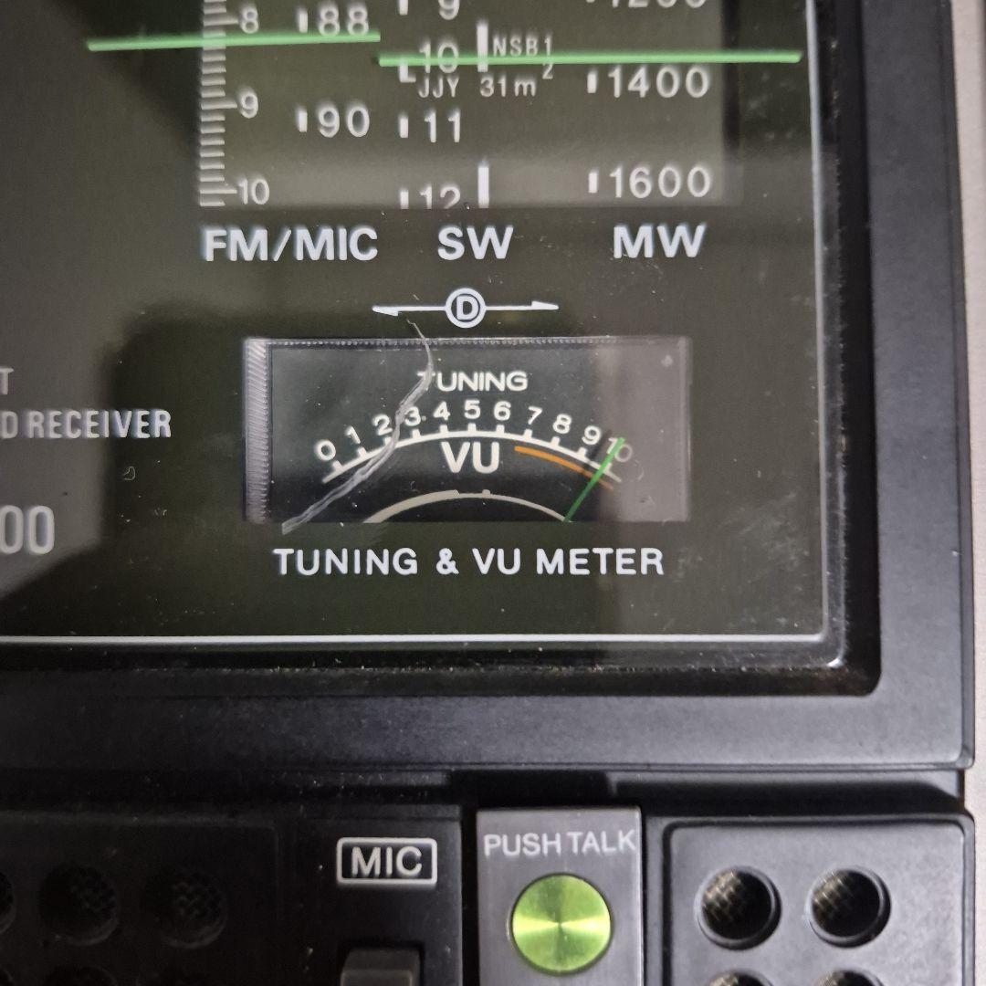 SONYスカイセンサー ICFー5500ーAMFM短波バント　RECEIVER