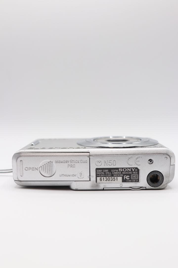 ✨動作確認済み！✨SONY Cyber-shot DSC-W35 充電器付き！