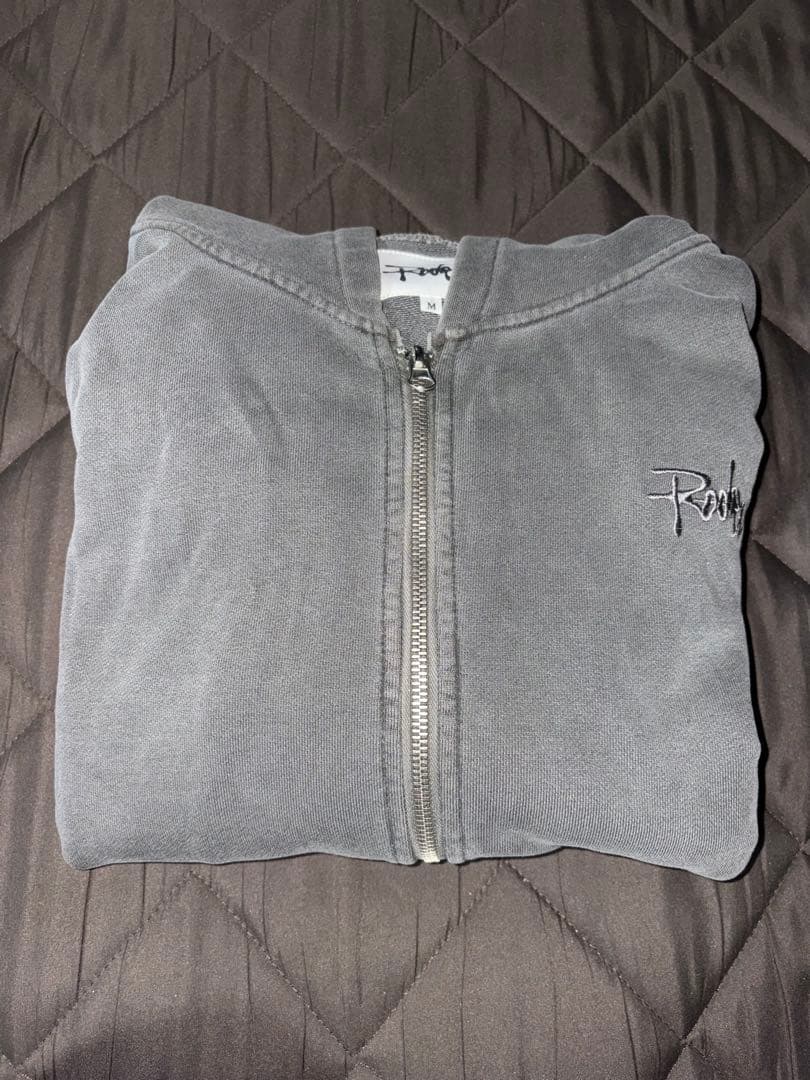 らっだぁ ロゴジップフーディー 黒 M