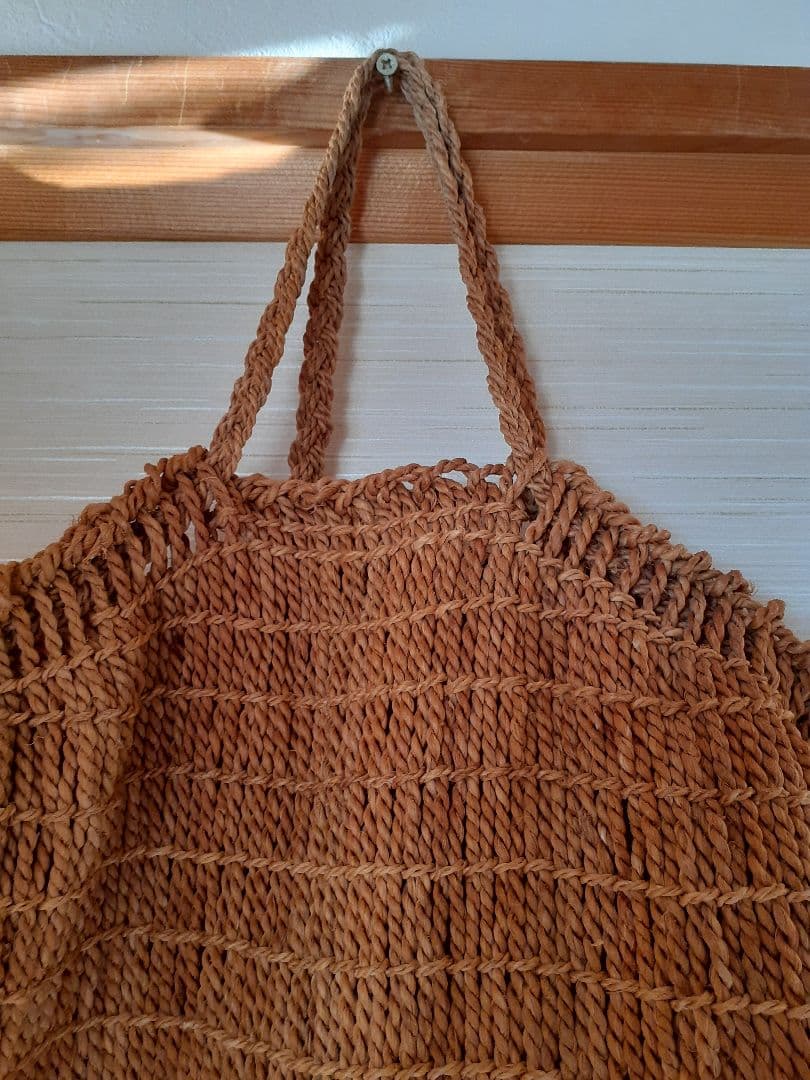 エフスタイル　シナのマルシェバッグ　美品