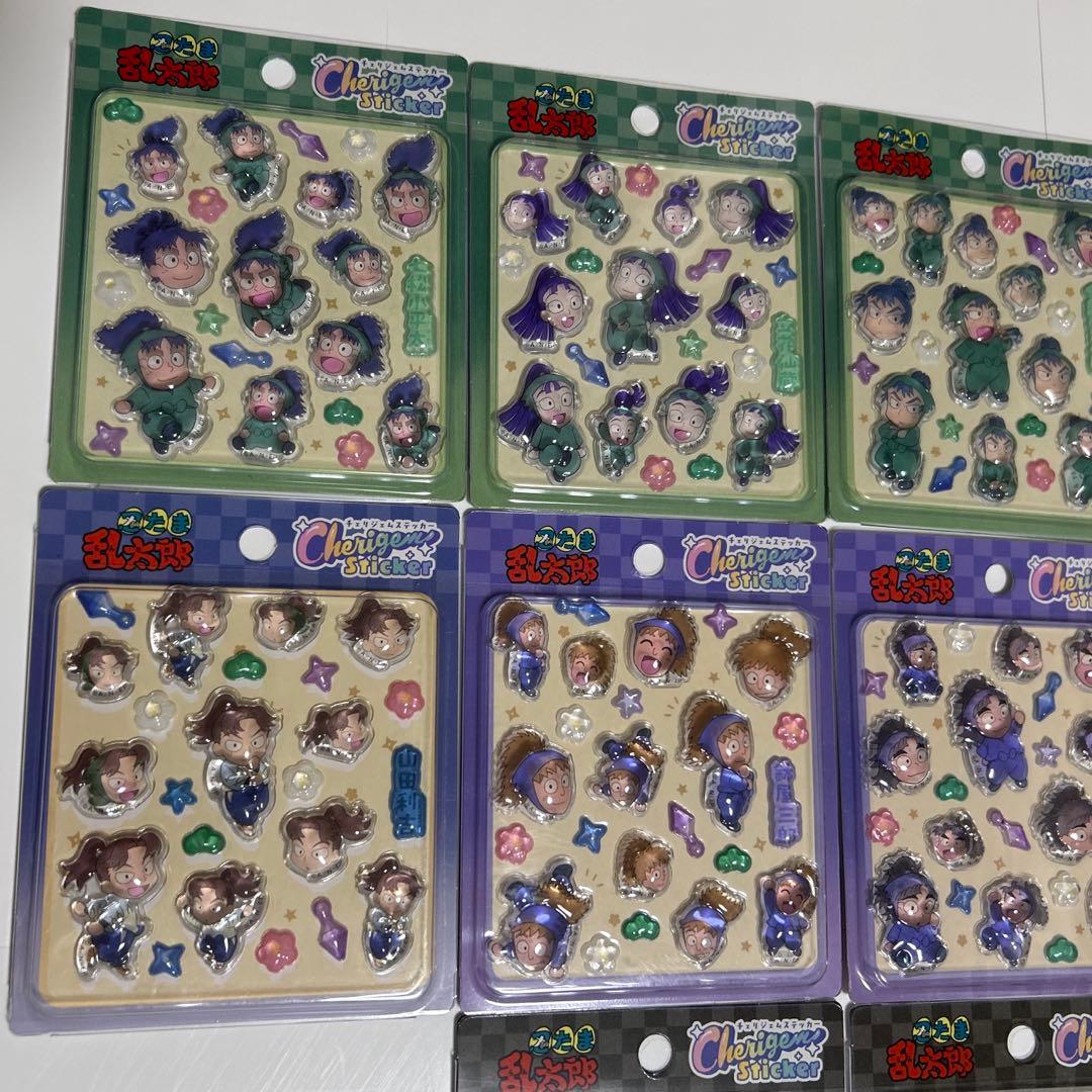忍たま乱太郎 チェリジャムステッカー 即購入、バラ売り可能