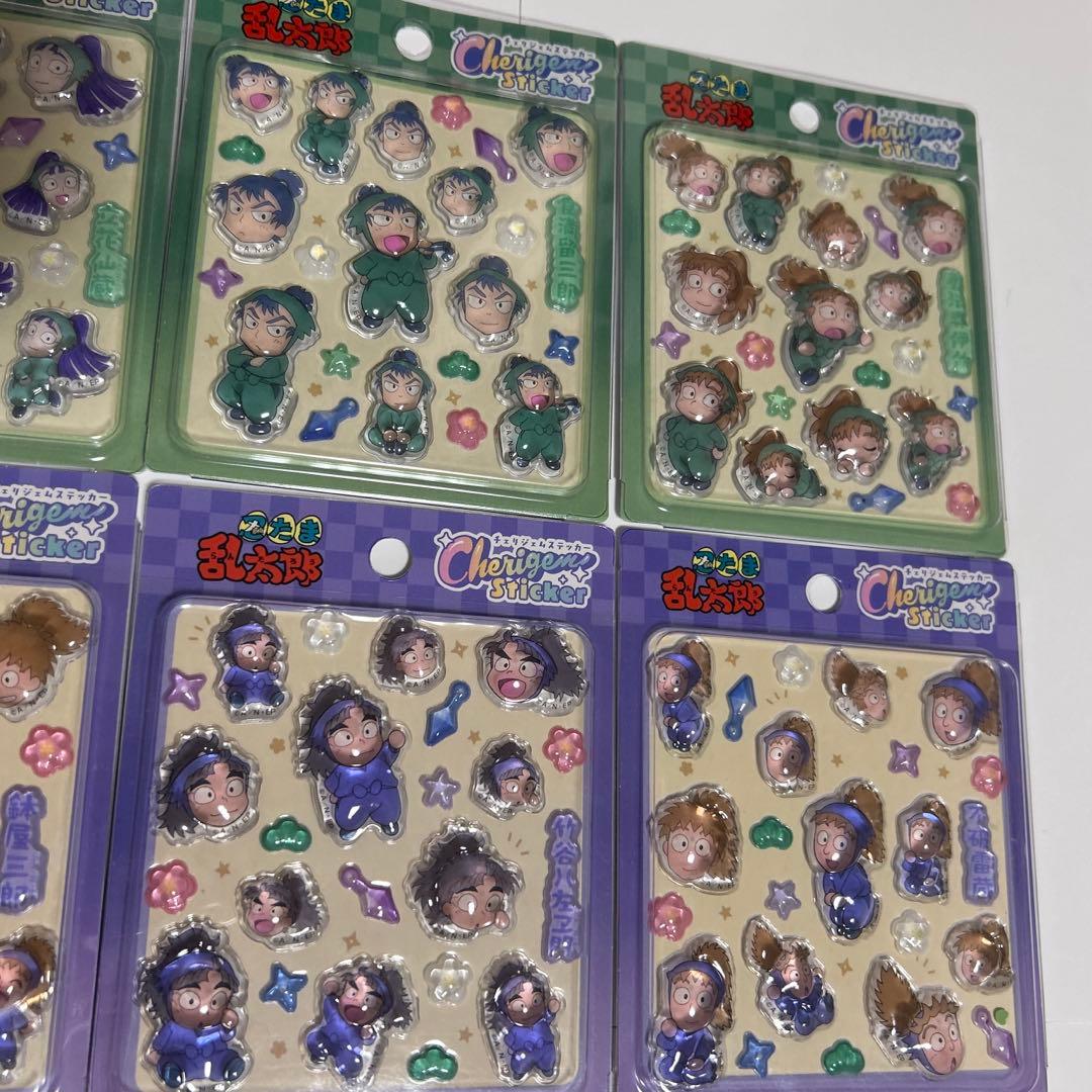 忍たま乱太郎 チェリジャムステッカー 即購入、バラ売り可能