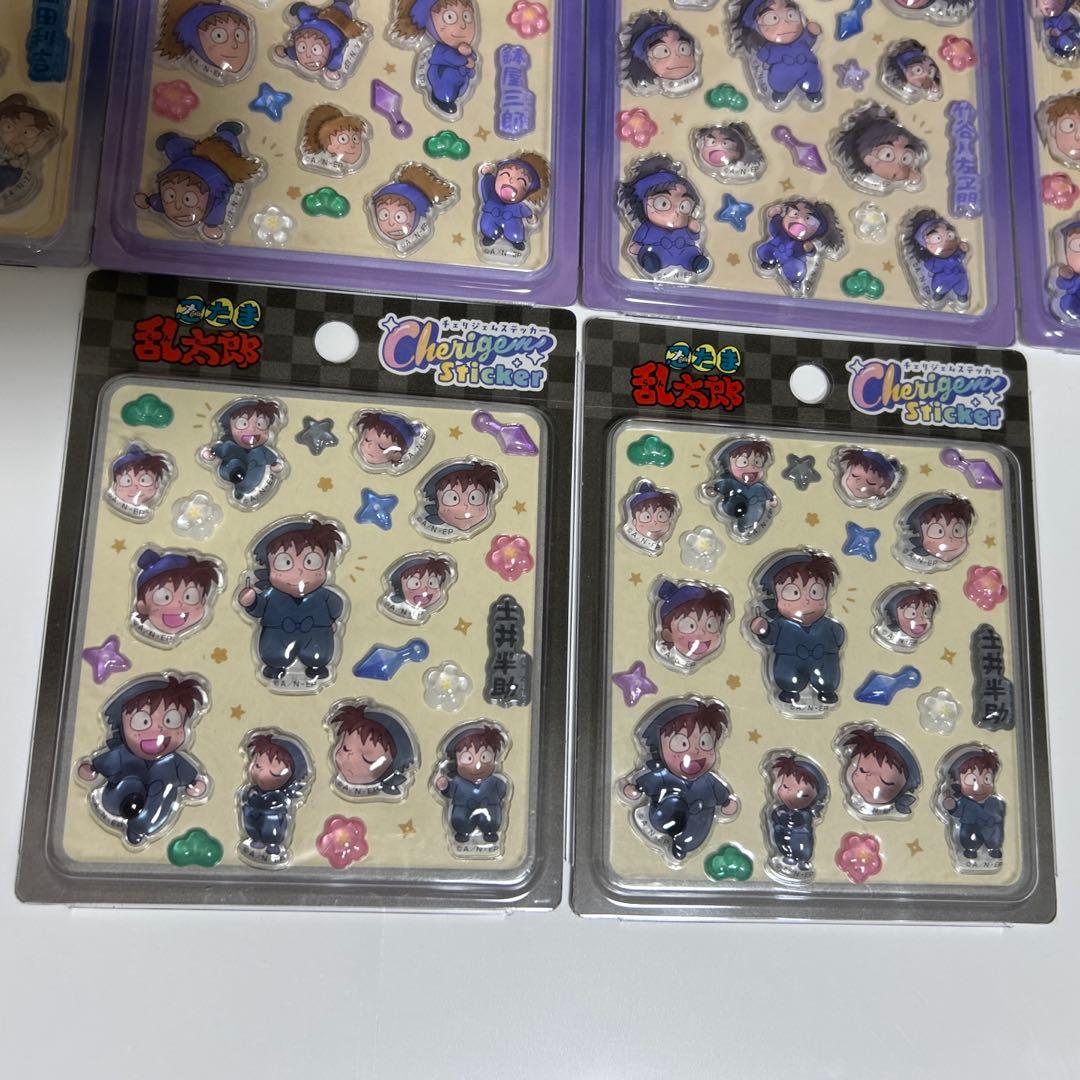 忍たま乱太郎 チェリジャムステッカー 即購入、バラ売り可能
