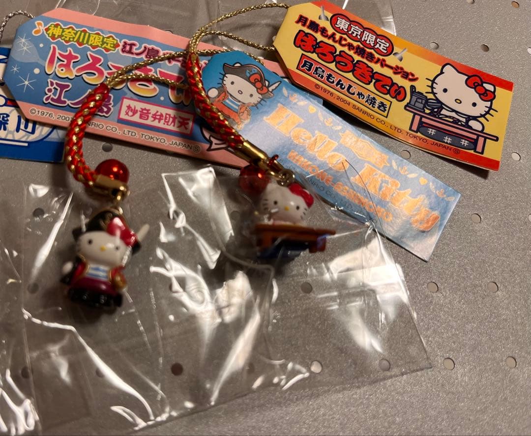 ご当地限定◎ハローキティ◎根付けストラップ ◎10個セット