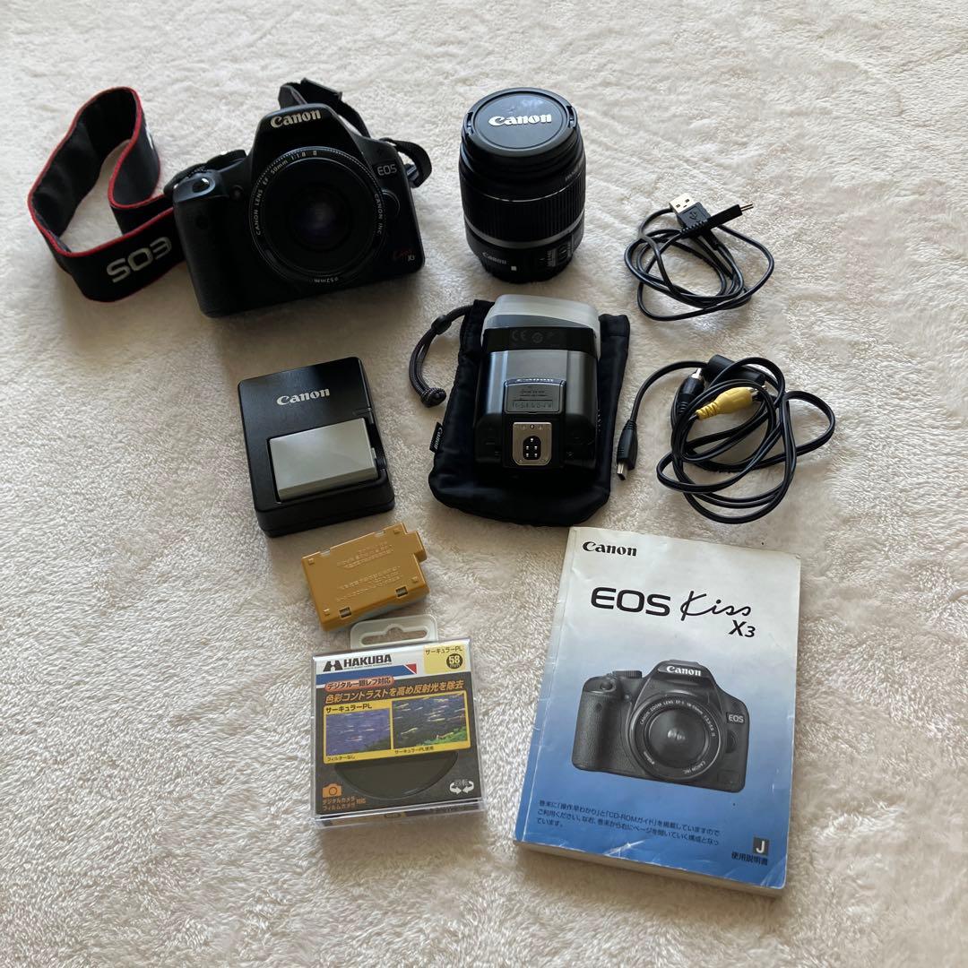 Canon EOS kiss X3 デジタル一眼レフカメラ