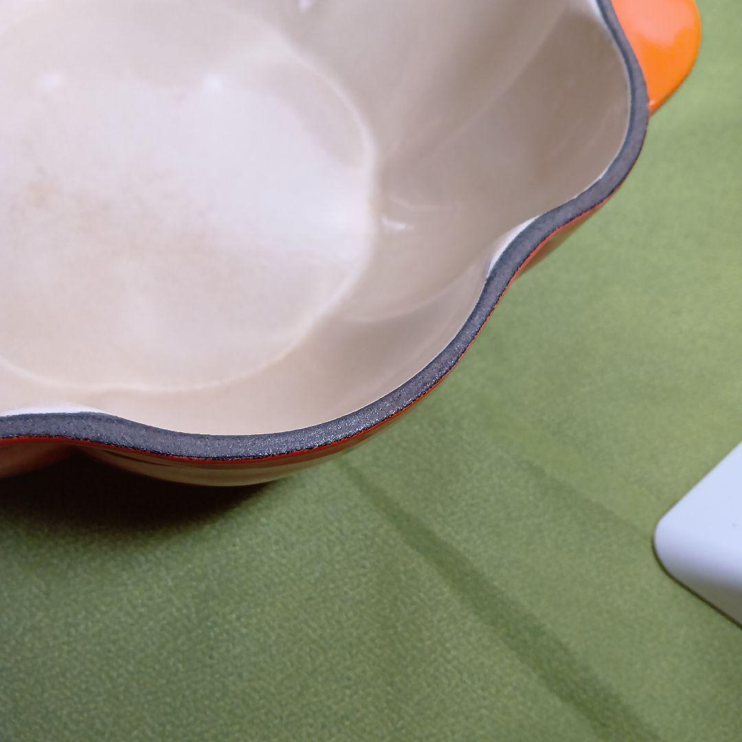 Le Creuset パンプキン型 鍋 オレンジ ココット かぼちゃ