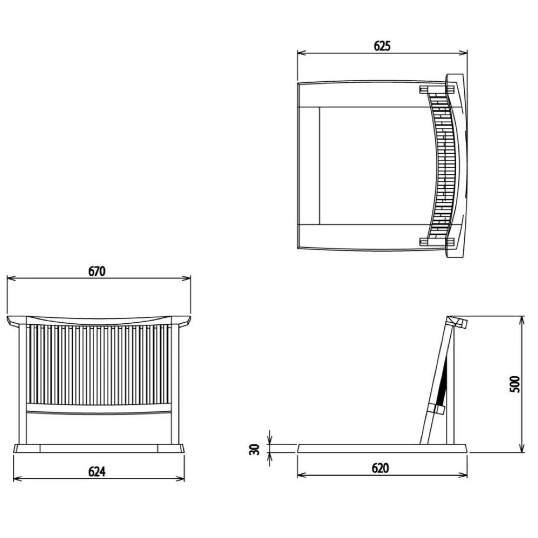 KASHIWA 柏木工 WAZA 座椅子
