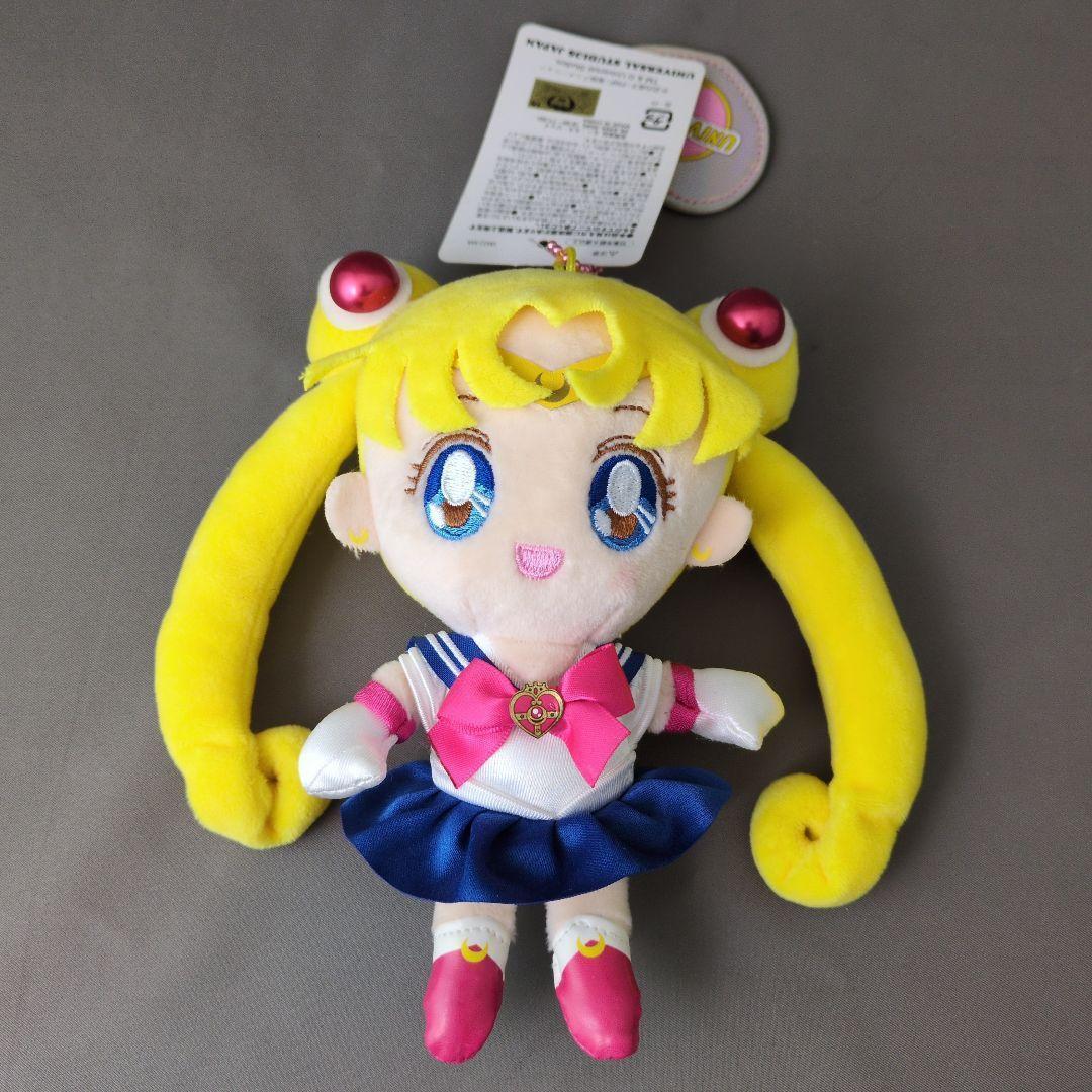 USJ限定 セーラームーン ルナ付き マスコットぬいぐるみ タグ付き 美品