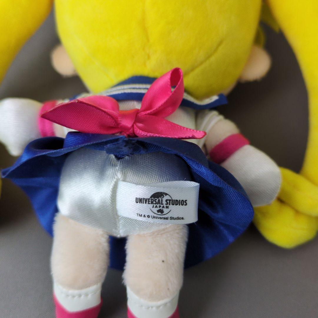 USJ限定 セーラームーン ルナ付き マスコットぬいぐるみ タグ付き 美品