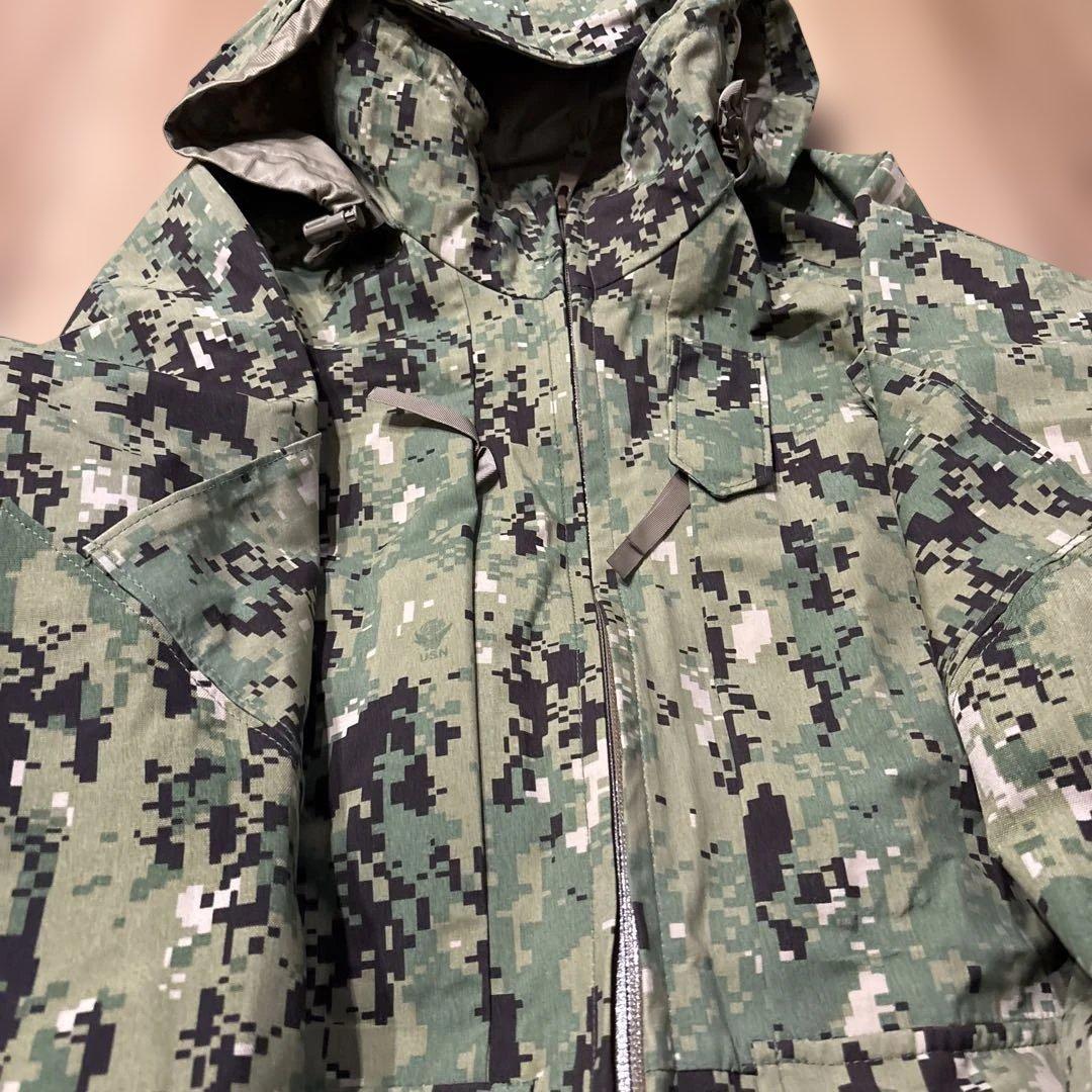 米軍放出品　USNAVY 米海軍 NWU デジタルカモ ゴアテックス AOR M