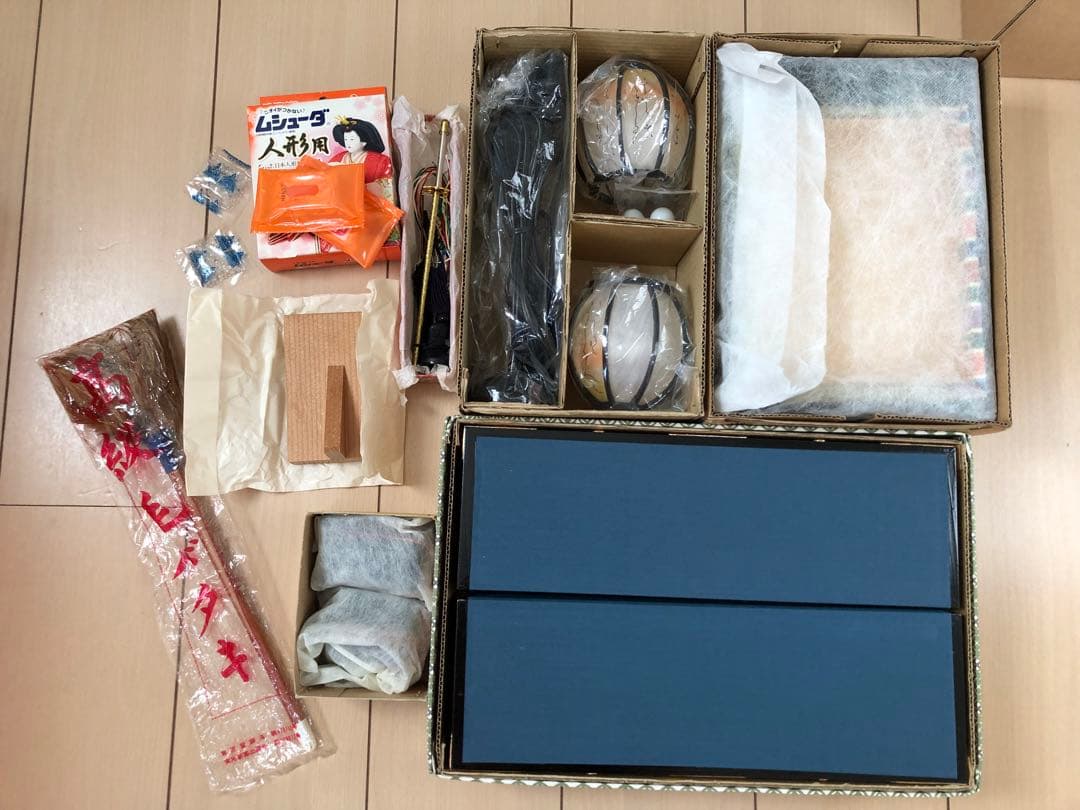 ひな人形セット　市川豊玉作