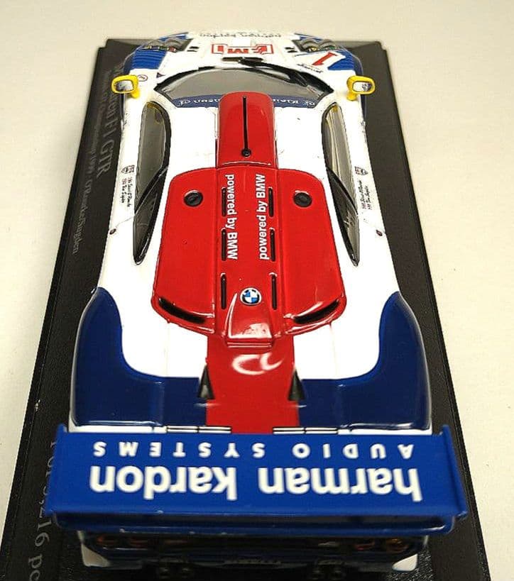 ★希少【ミニチャンプス】1/43 マクラーレンf1　GTR 1999