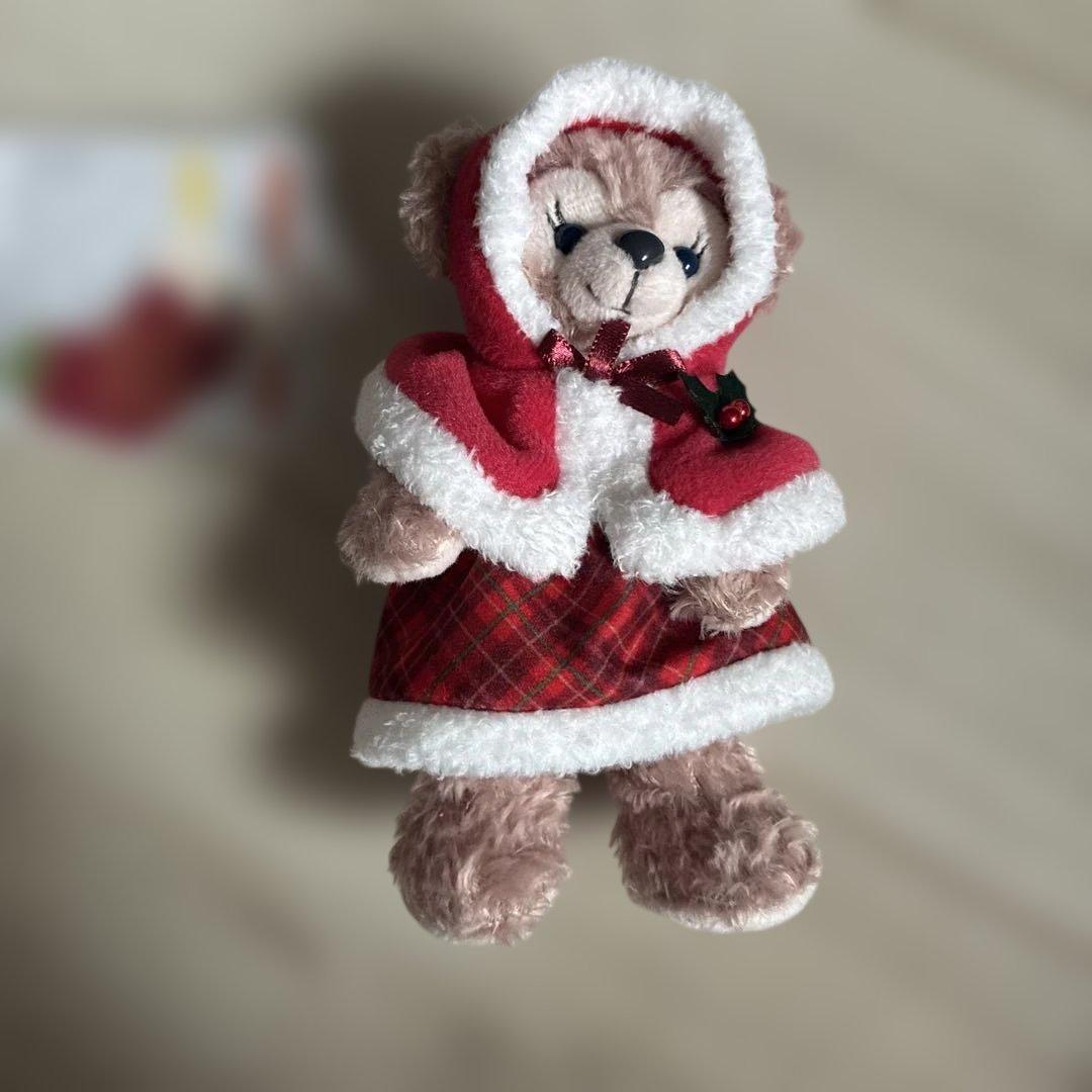 ダッフィークリスマス2024ぬいぐるみバッジセット