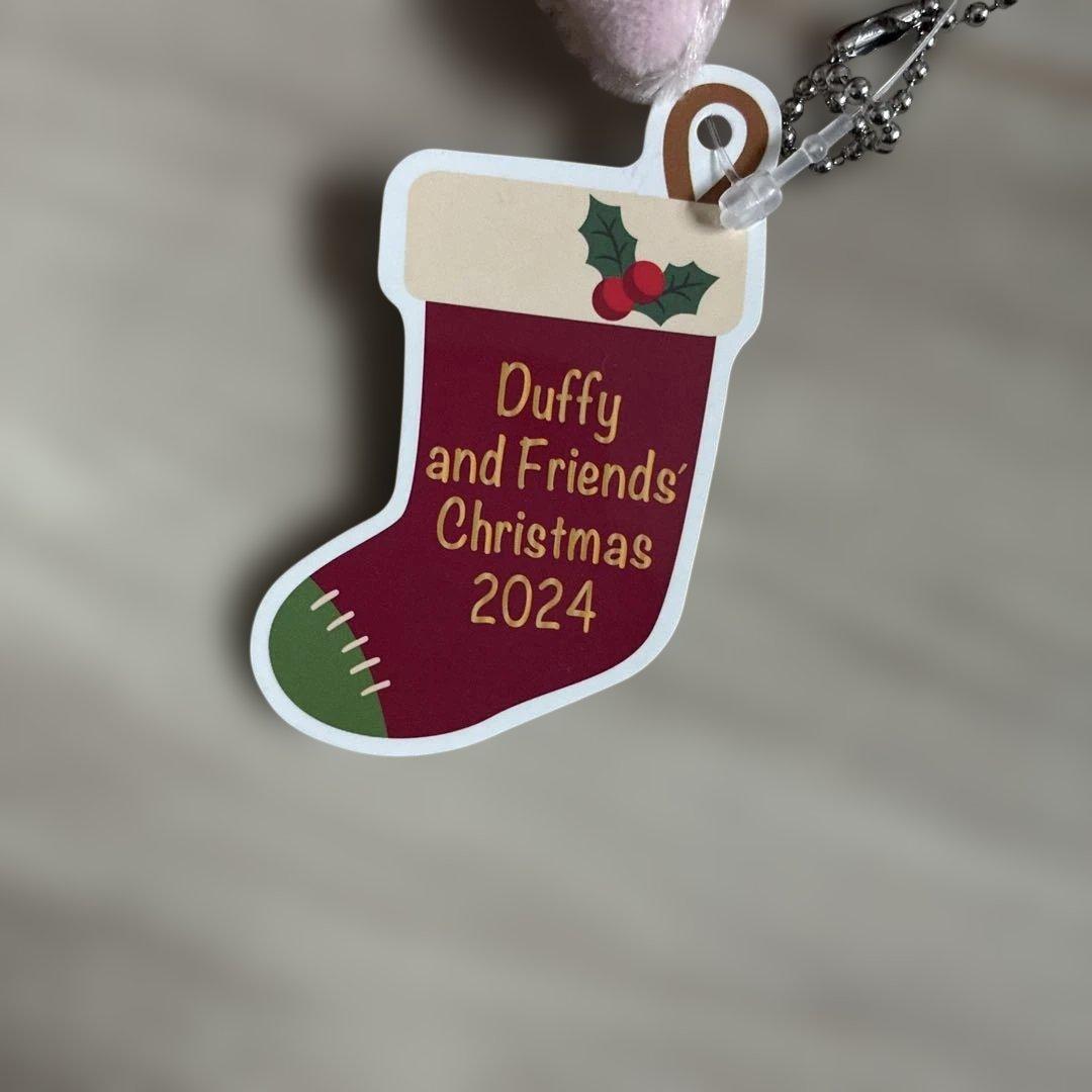 ダッフィークリスマス2024ぬいぐるみバッジセット