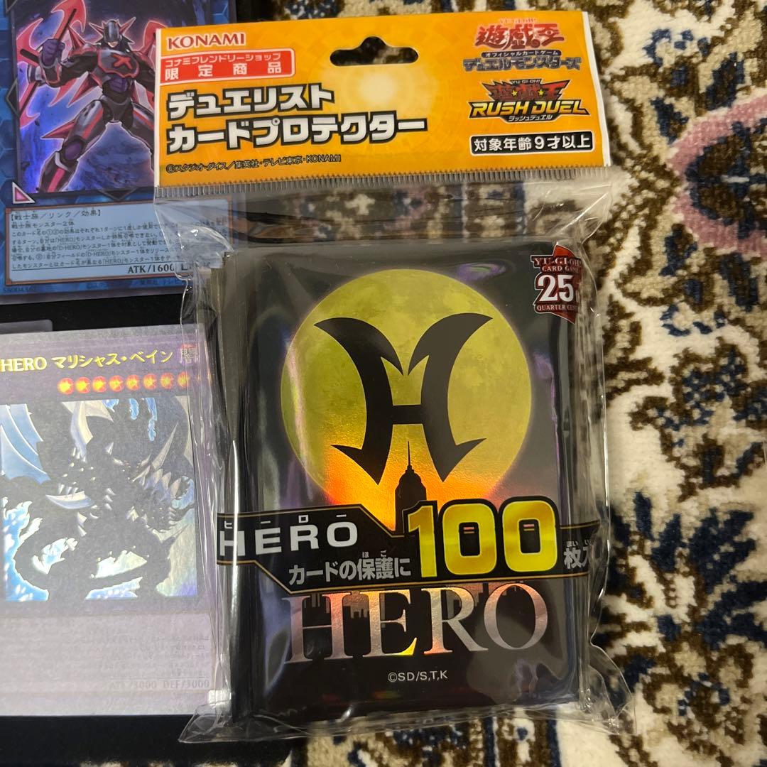 E-HERO本格構築済みデッキ　スリーブ付き