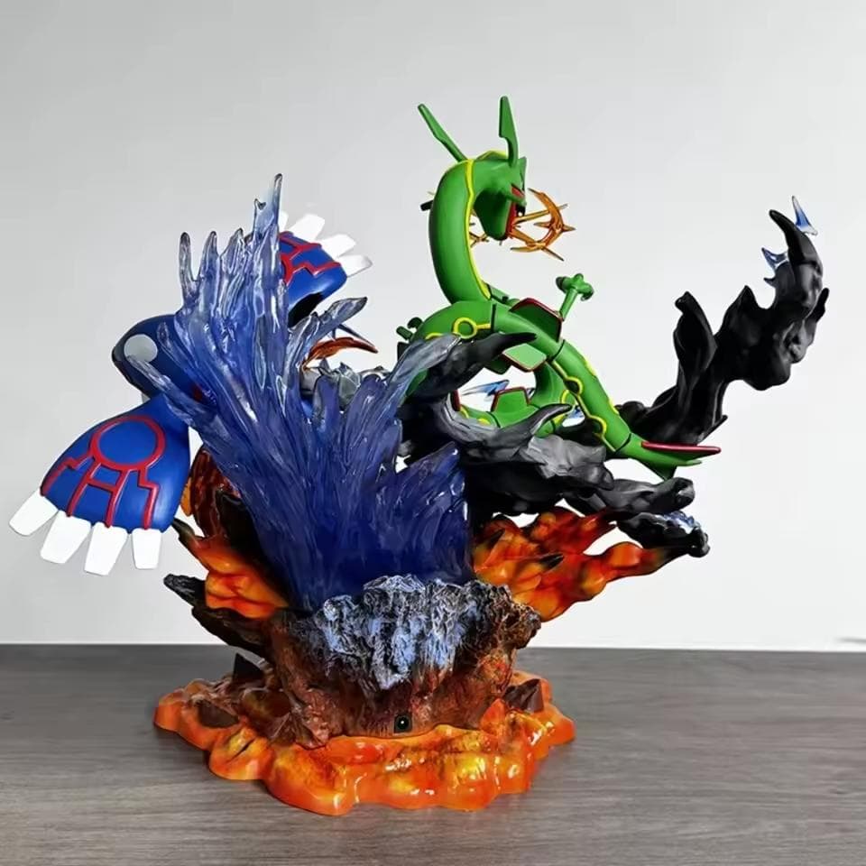 ポケモン　フィギュア　グラードン　カイオーガ　レックウザ　約35cm