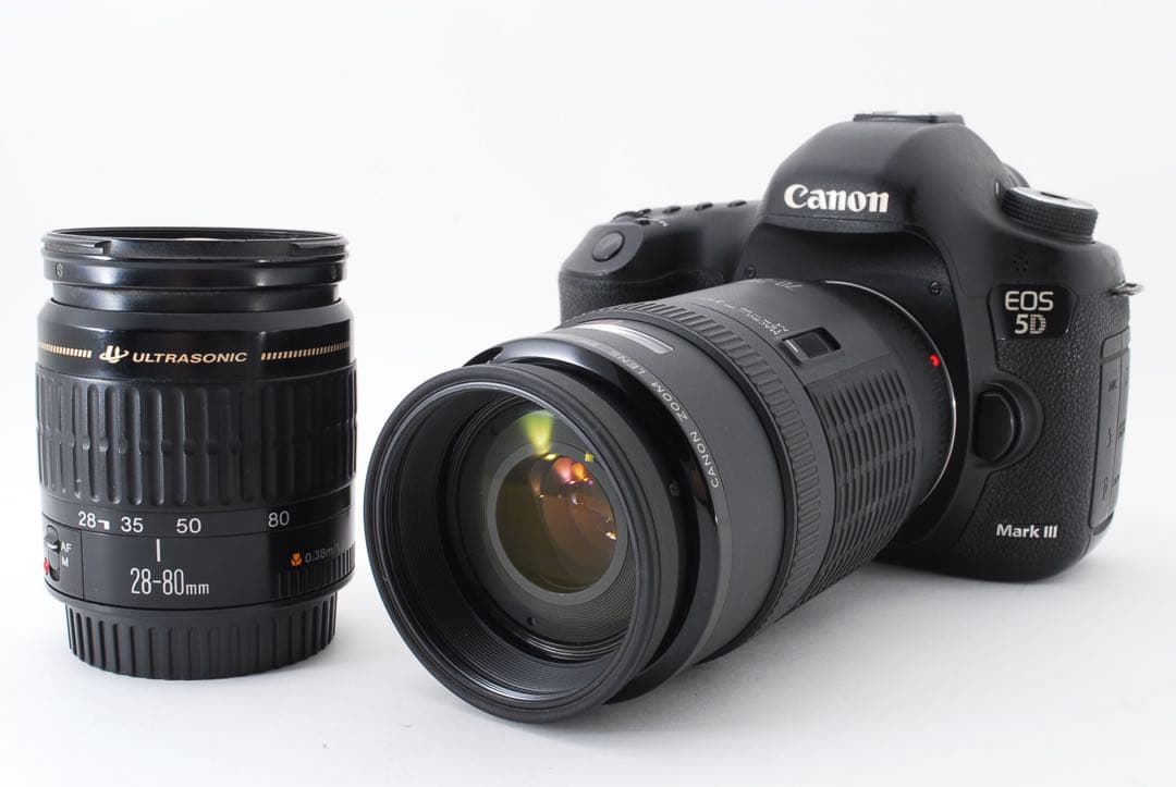 CANON EOS 5D Mark III標準&望遠ダブルレンズセット